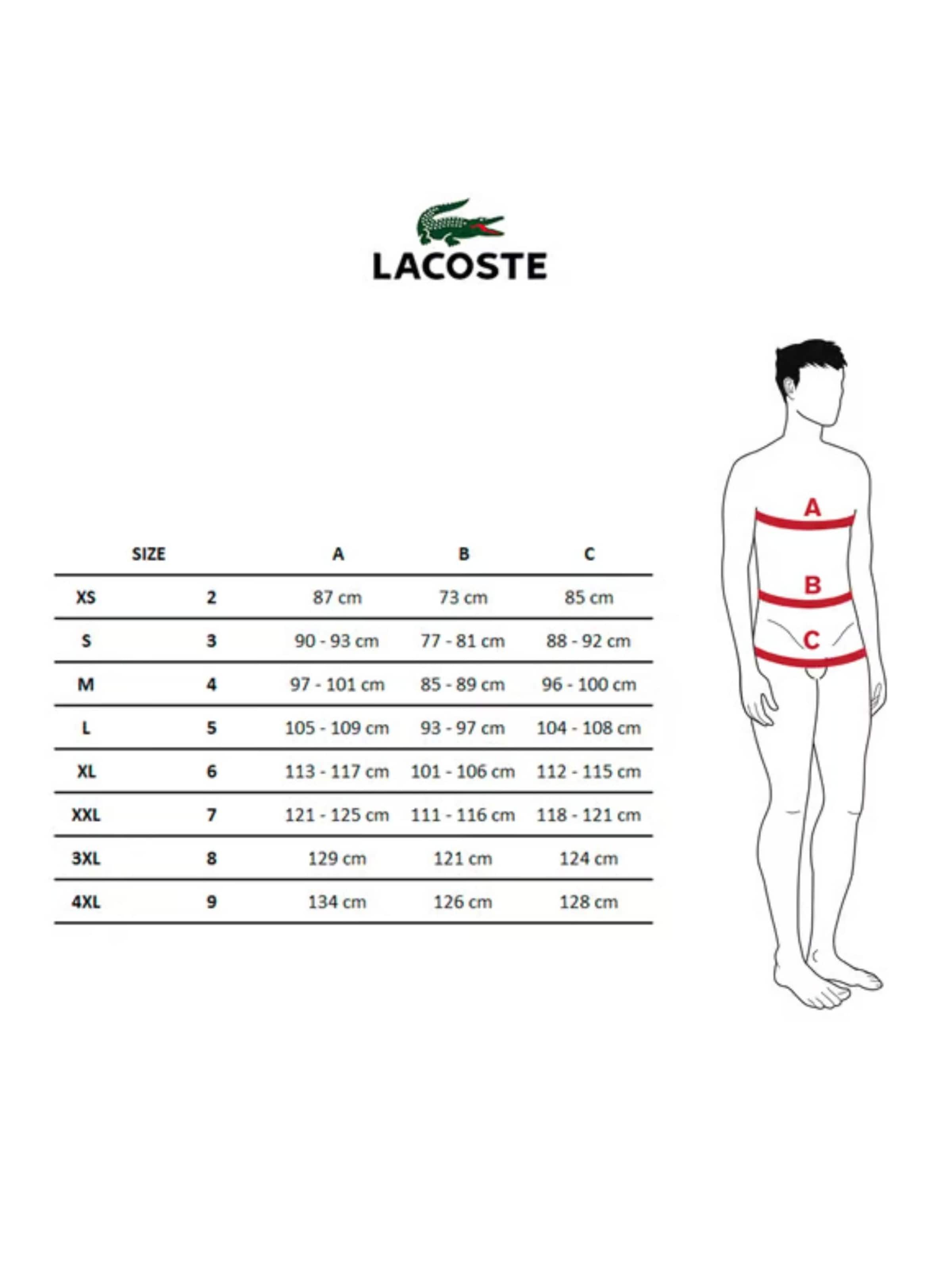 LACOSTEBokserice 'Tripack boxers lacoste negros big croco sided logo trunks' - crna boja