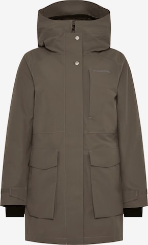 Didriksons Winter Parka 'Harriet' in Brown: front