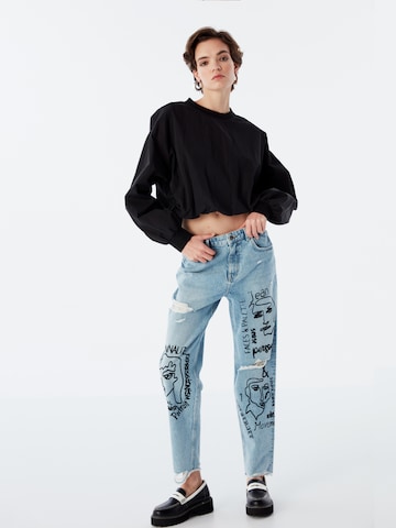 Twist Loosefit Jeans 'Iconic' in Blauw