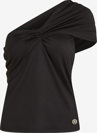 Marškinėliai iš Karl Lagerfeld, spalva – juoda, Prekių apžvalga