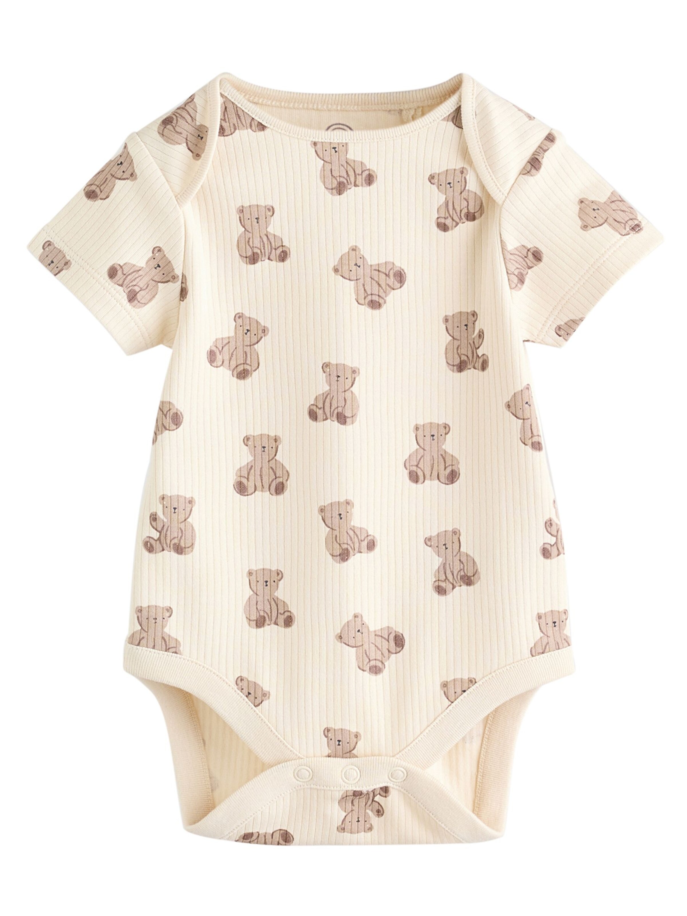 Next Ползунки/боди в Коричневый