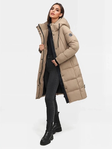 MARIKOO Winter Coat 'Tabiaa' in Grey