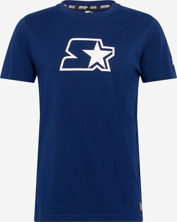 Starter Black Label Regular fit T-shirt i blå: framsida