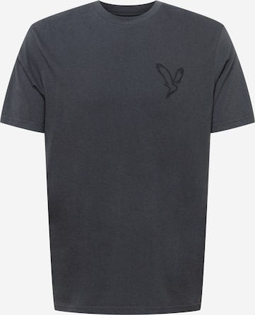 T-Shirt American Eagle en gris : devant