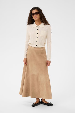 SOAKED IN LUXURY Skirt 'SLParvati' in Brown