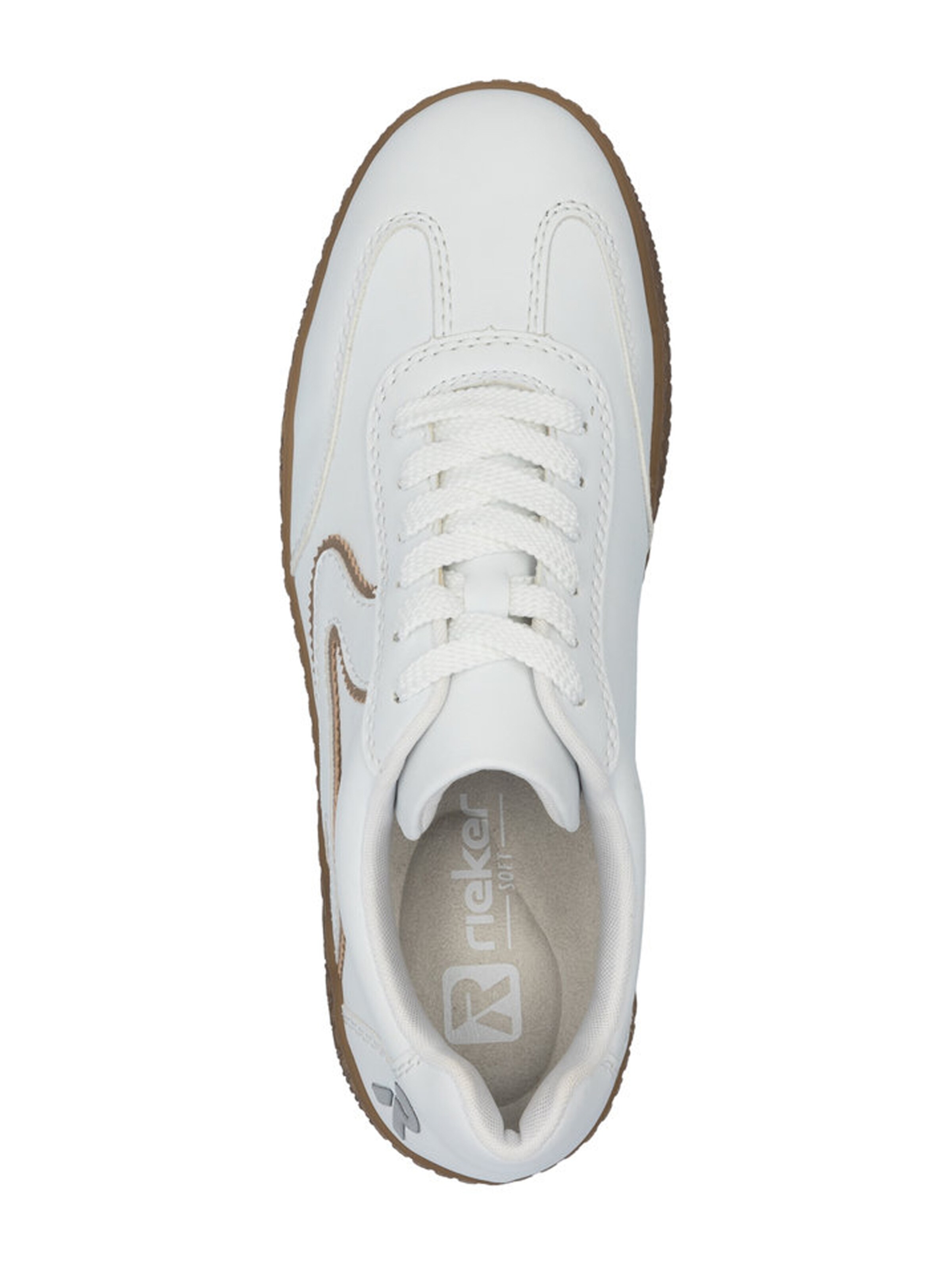 Rieker Sneaker low 'M5512' i hvid