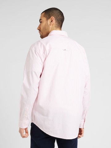 Tommy Jeans Regular Fit Hemd in Pink