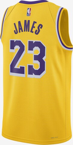 NIKE Trikot 'LeBron James Los Angeles Lakers' in Gelb