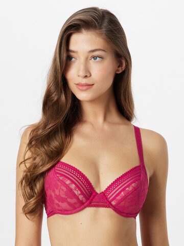 PASSIONATA T-shirt Bra 'MARTA' in Pink: front