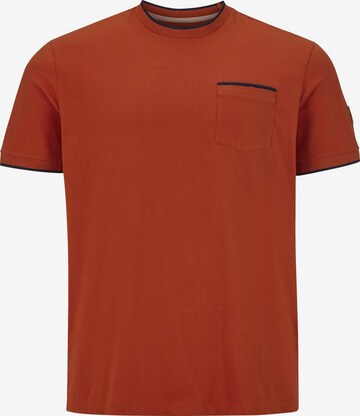 Charles Colby T-Shirt 'Earl Paton' in Orange: predná strana