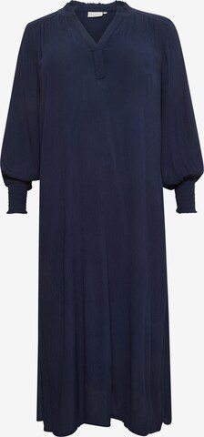 Robe 'Miriam' KAFFE CURVE en bleu : devant