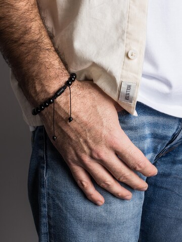 Akitsune Armband 'Venatio' in Schwarz