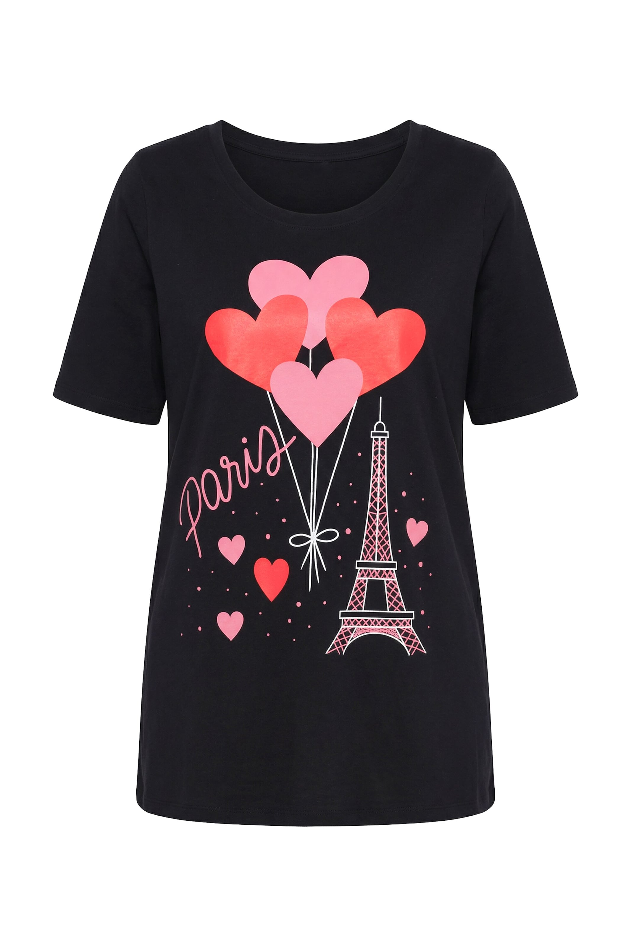 MIAMODA Shirt in Zwart: voorkant