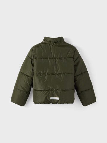 NAME IT Winter Jacket 'Make' in Green