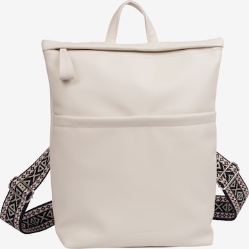 Zaino 'Palina' di TOM TAILOR in bianco: frontale