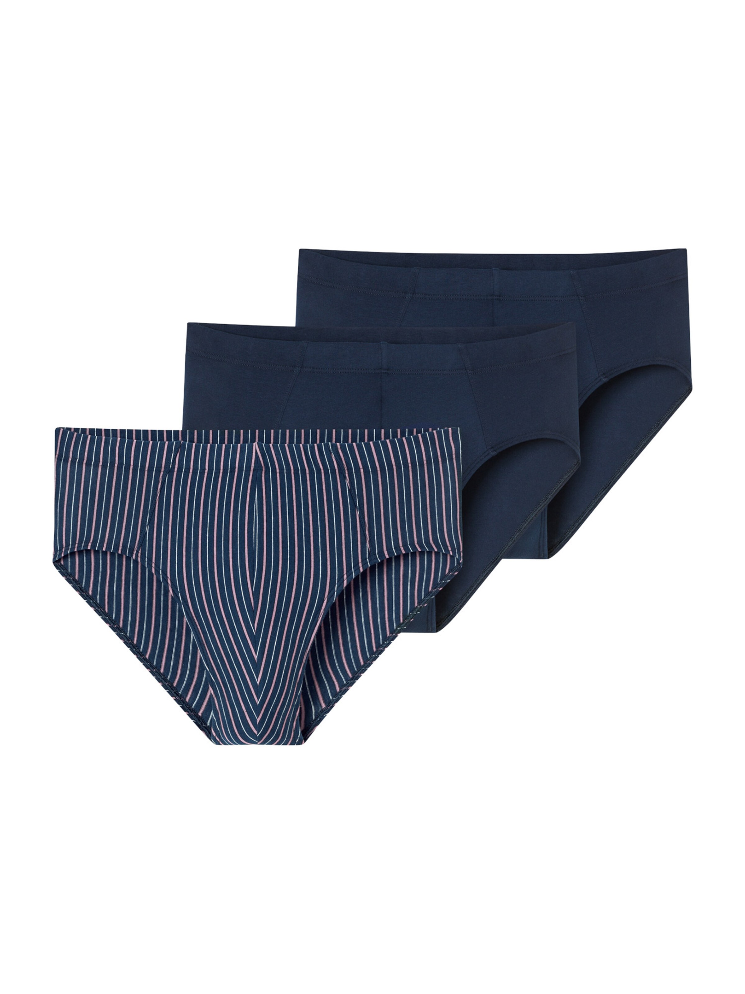 SCHIESSER - Braga ' 95/5 Essentials ' en azul: frente