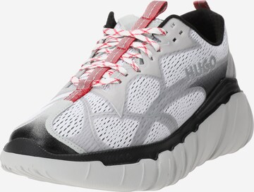 HUGO Platform trainers 'Xeno Runn Rfmx' in White: front