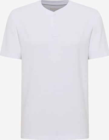 MUSTANG T-Shirt 'Style Acton' in Weiß: Vorderseite