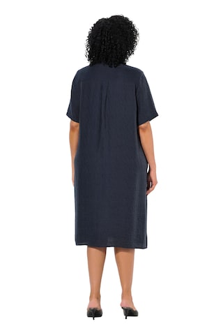 Robe-chemise Ulla Popken en bleu