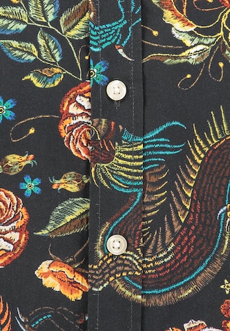Regular fit Camicia 'KLDRAGON' di Key Largo in nero