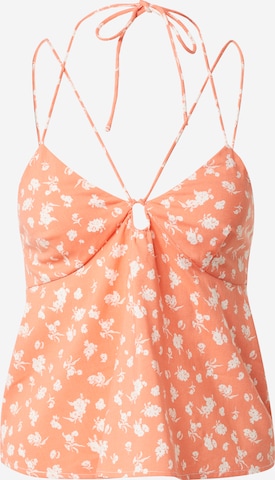 EDITED Top 'Allie' in Oranje: voorkant