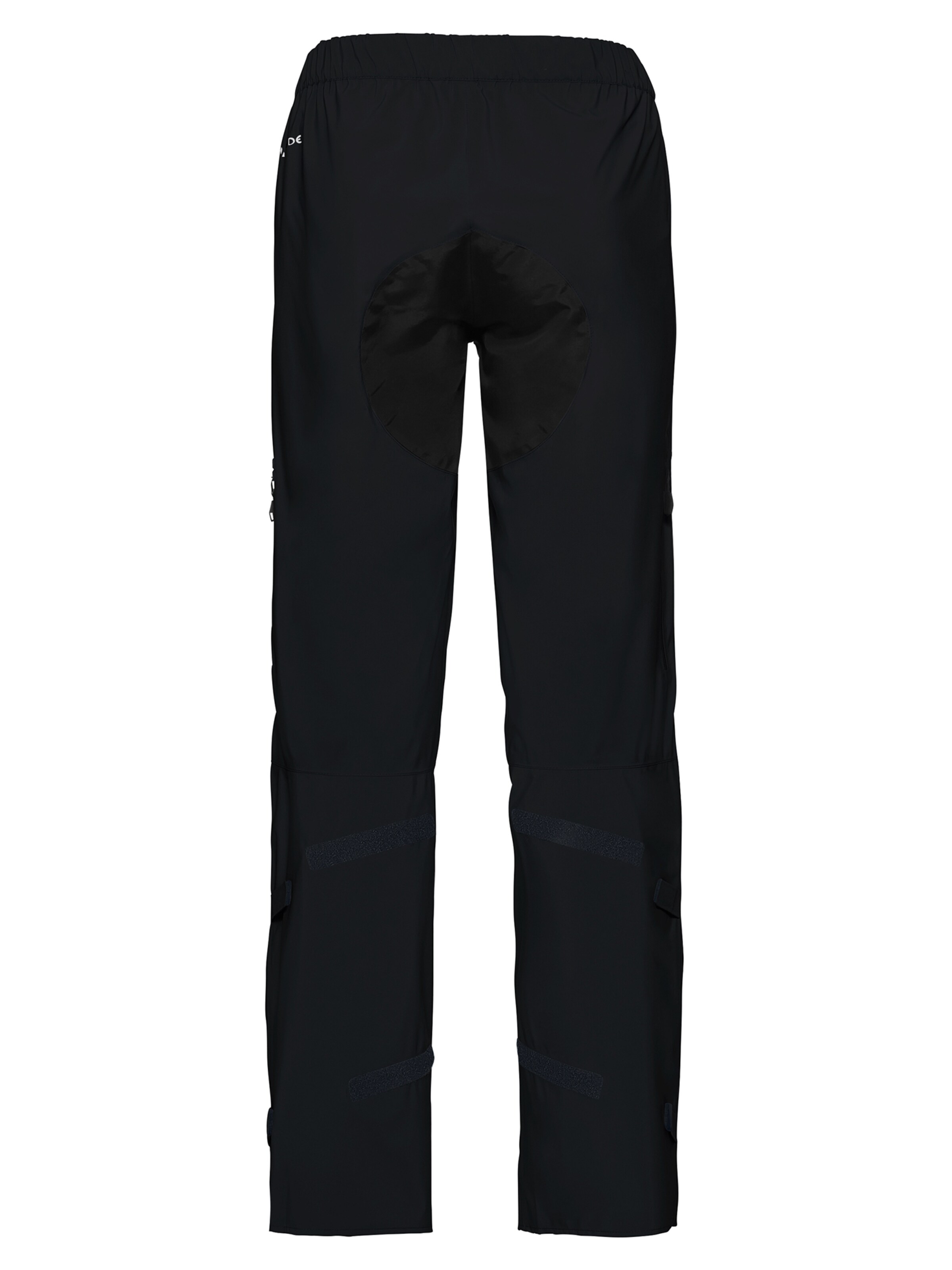 VAUDE Regular Hose 'Moab Rain P' in Schwarz