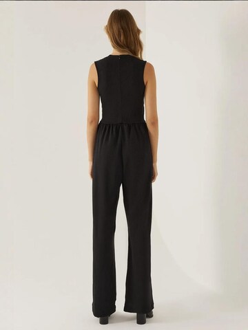 Hiccup Wide Leg Hose in Schwarz