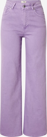 Wide Leg Jean Tally Weijl en violet : devant