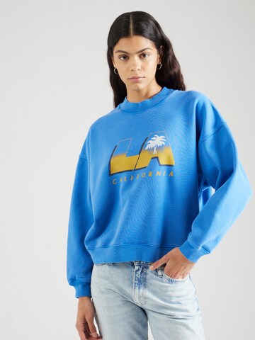 FRAME Sweatshirt 'VINTAGE LA' in Blau: predná strana