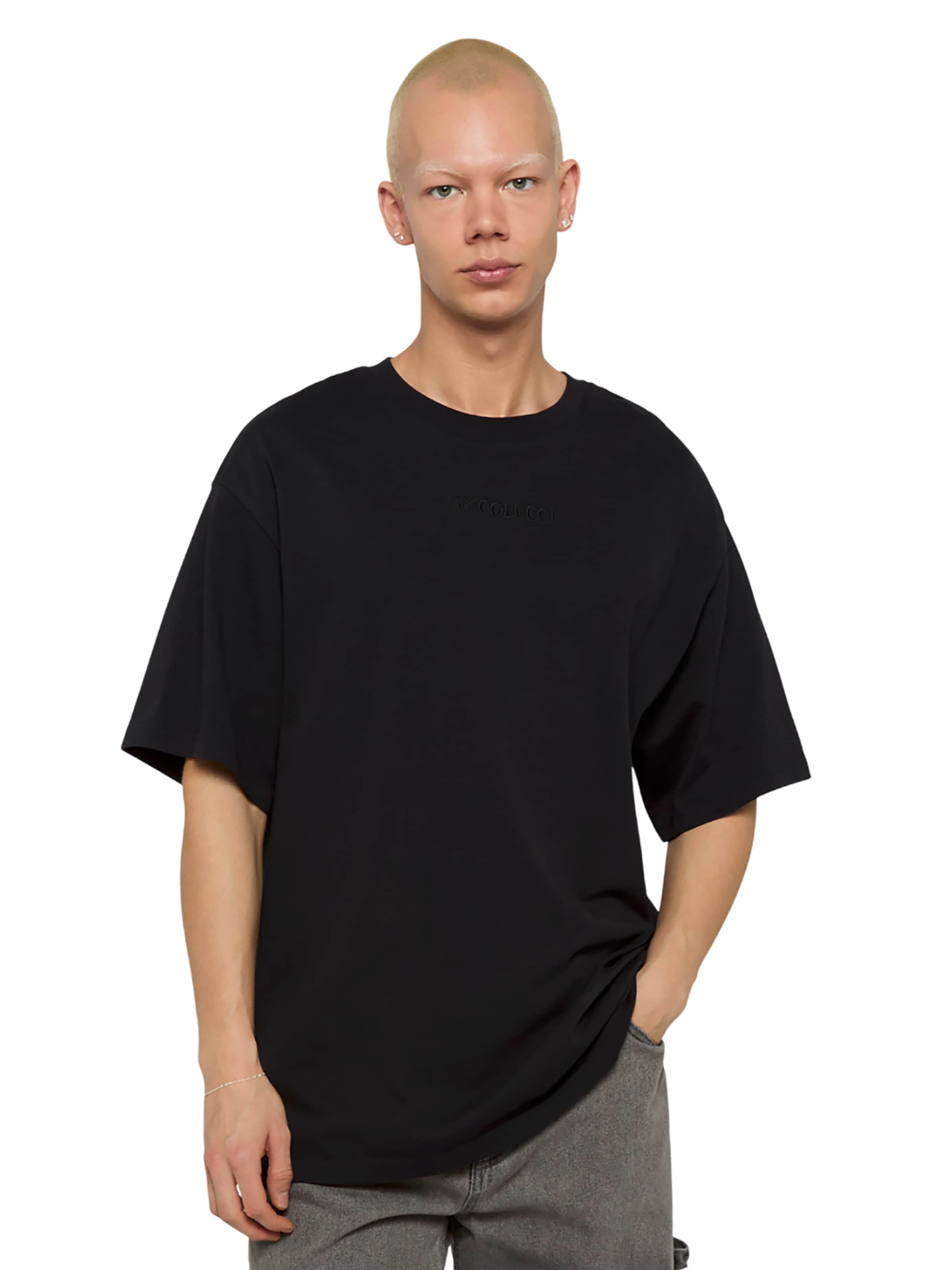 Colucci Shirt 'Ikarus Logo' in Black