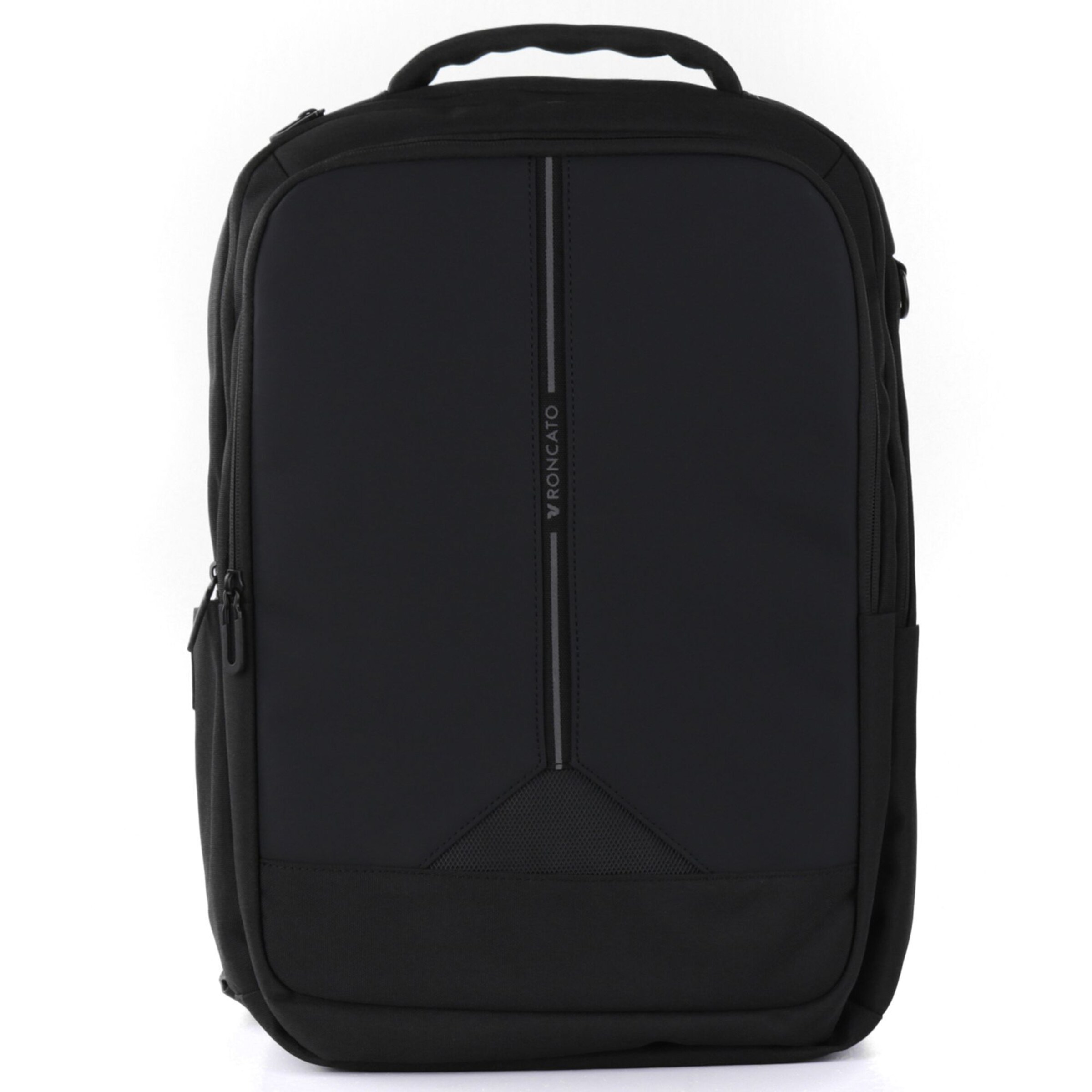 Roncato Rucksack 'Clayton' in Schwarz: Vorderseite