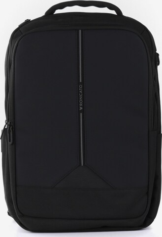 Roncato Backpack 'Clayton' in Black: front
