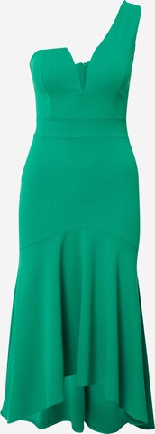 WAL G. - Vestido de gala 'JAMILA' en verde: frente