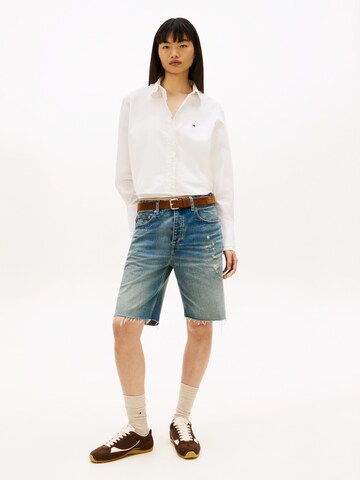 Camicia da donna di Tommy Jeans in bianco