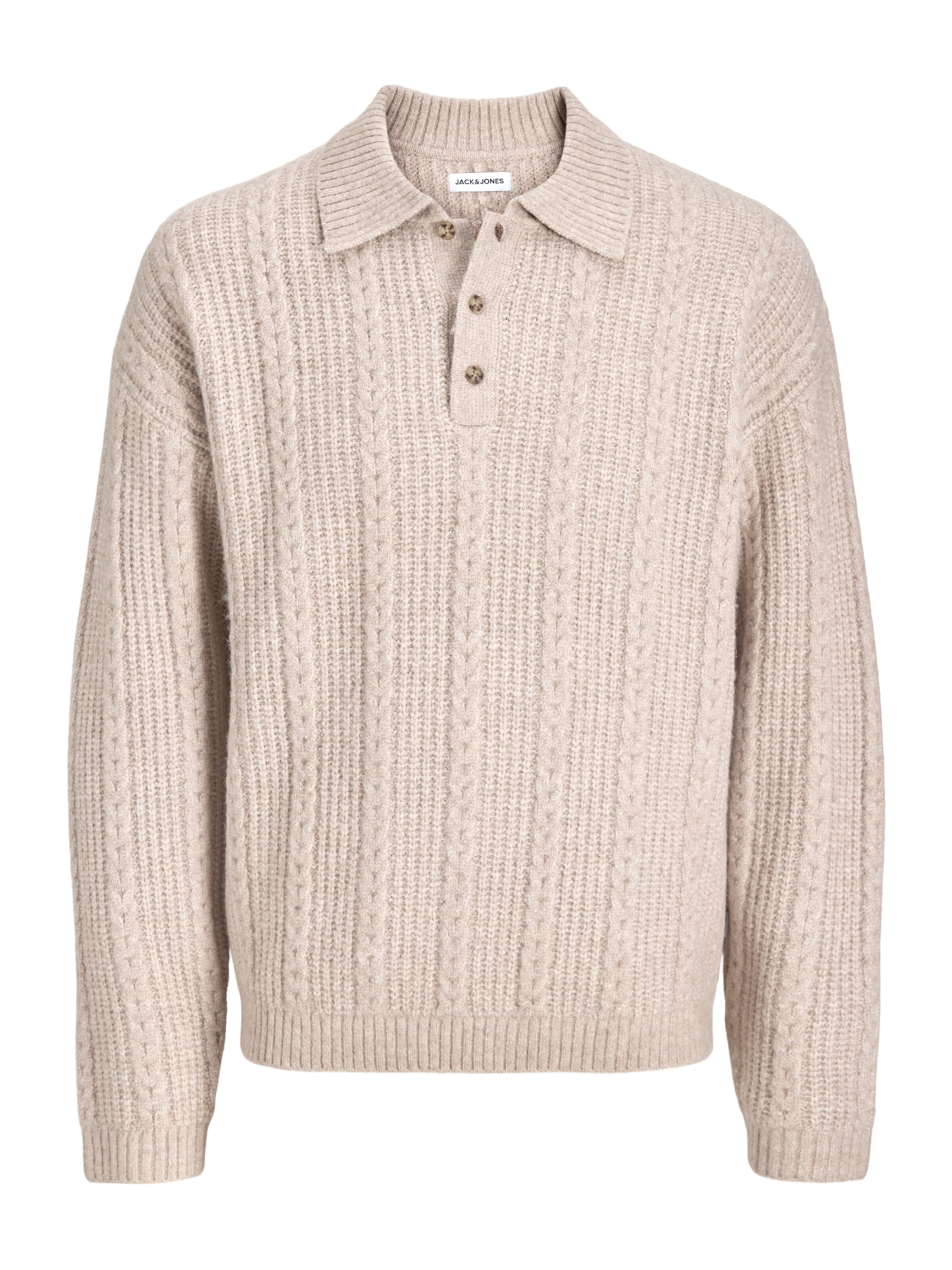 JACK & JONES - Jersey 'JJGAVIN' en beige: frente
