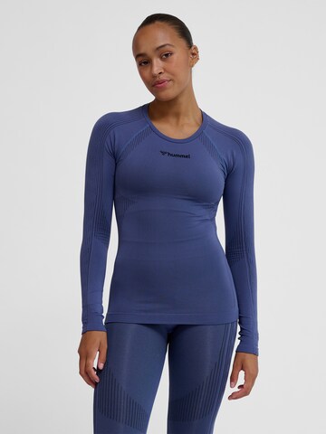 Hummel Funktionsshirt in Blau: Vorderseite