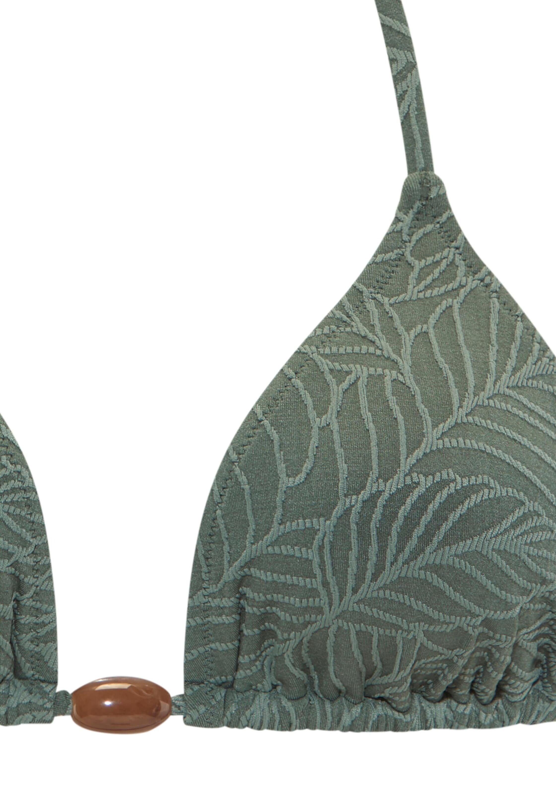 LASCANA - Triángulo Top de bikini en verde