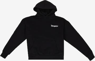 Dropsize Sweatshirt 'Enemies' in Black: front