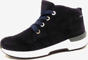 ARA High-Top Sneakers in Blue: front