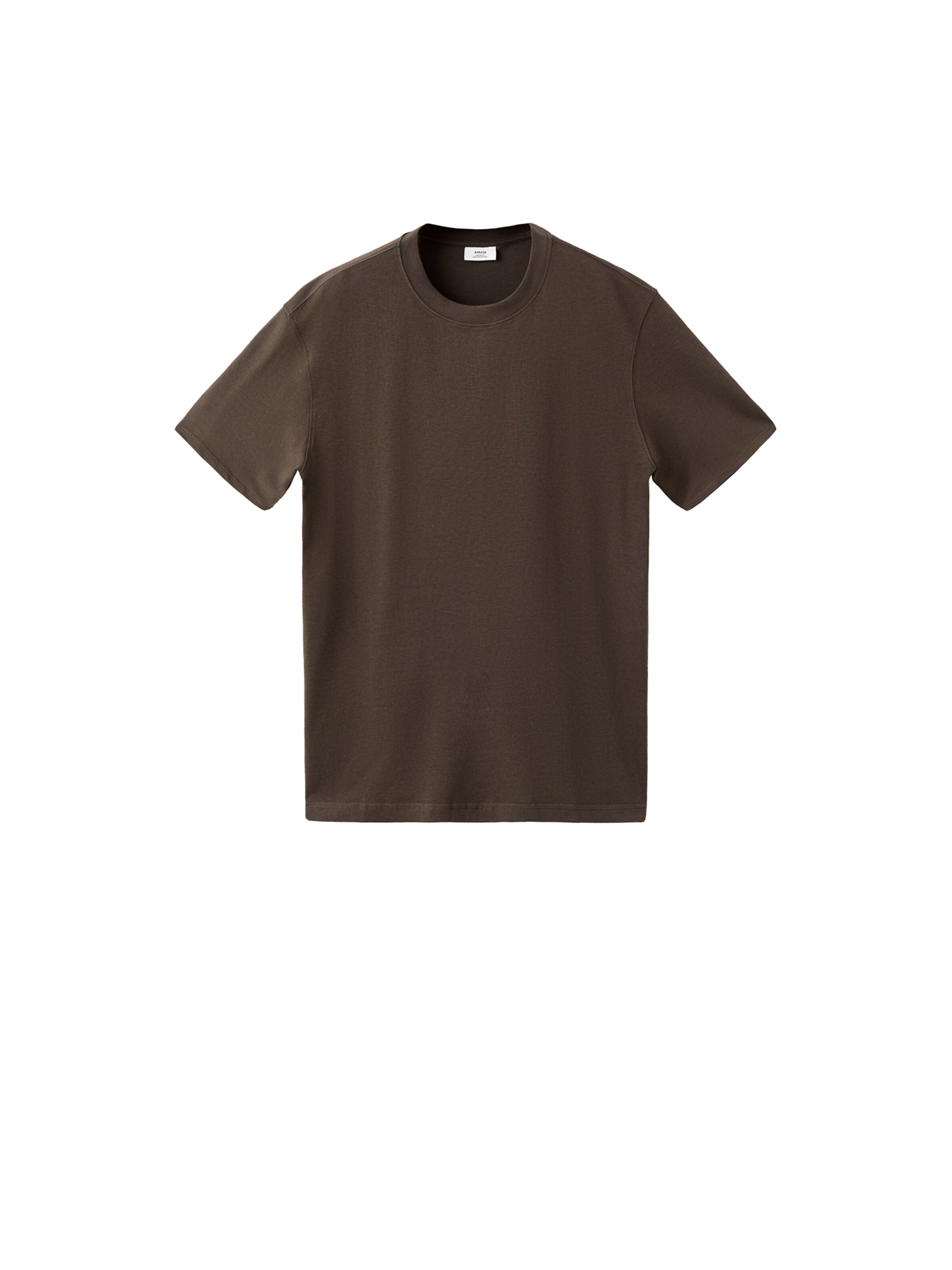MANGO MAN Shirt 'ANOUK' in Brown: front