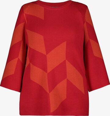 Ulla Popken Sweater in Red: front