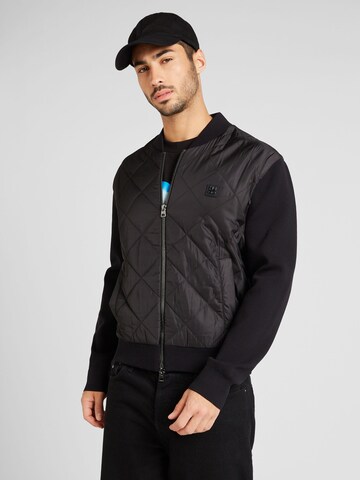 HUGO Between-Season Jacket 'Sybor' in Black: front