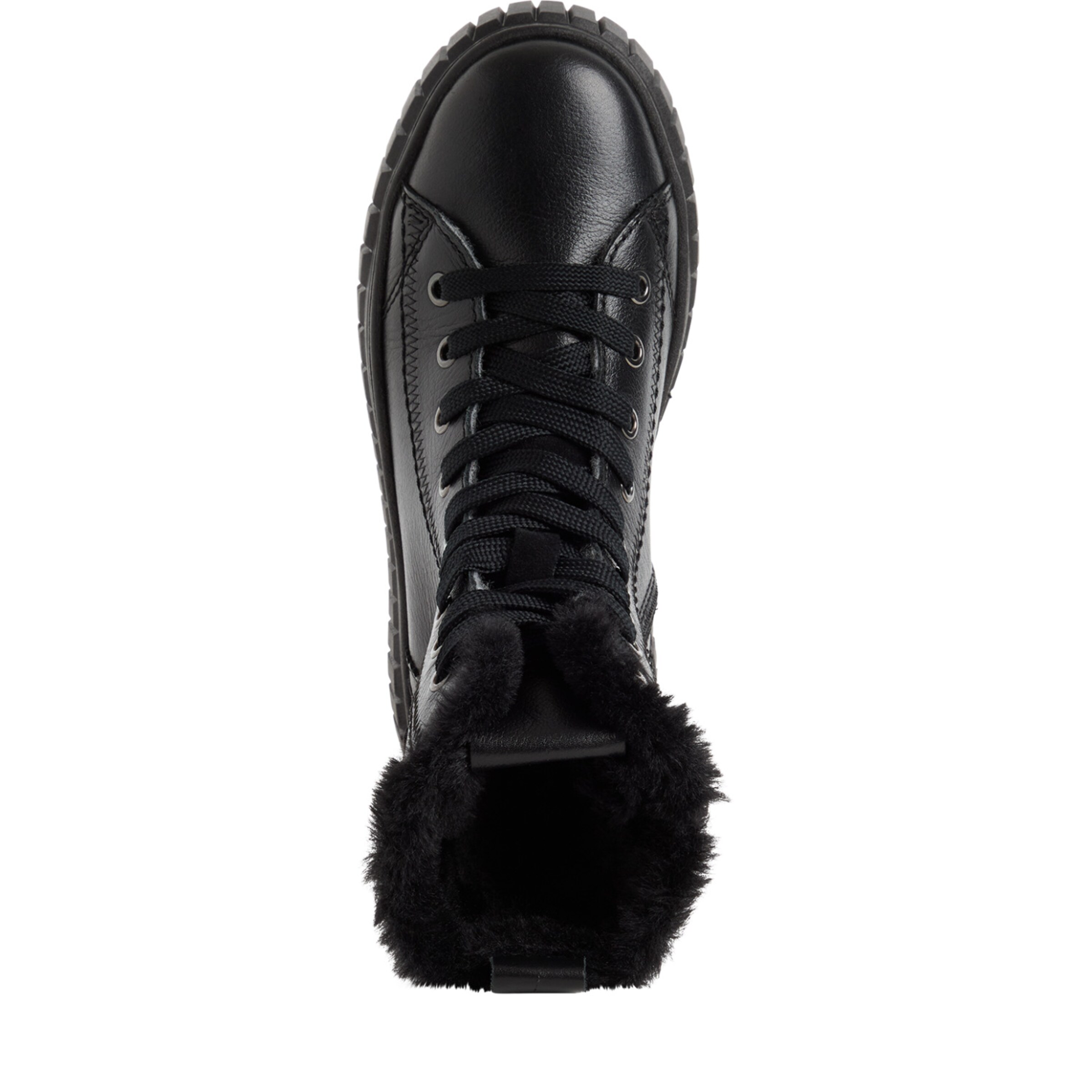 Stivaletto stringato di Tamaris in nero
