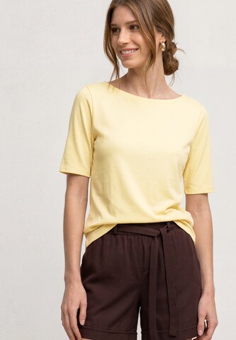 STREET ONE Shirt in Gelb: Vorderseite