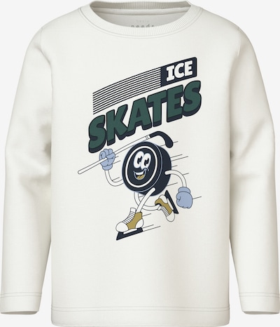 NAME IT Paita 'NMMVUX' värissä smaragdi / valkoinen, Tuotenäkymä