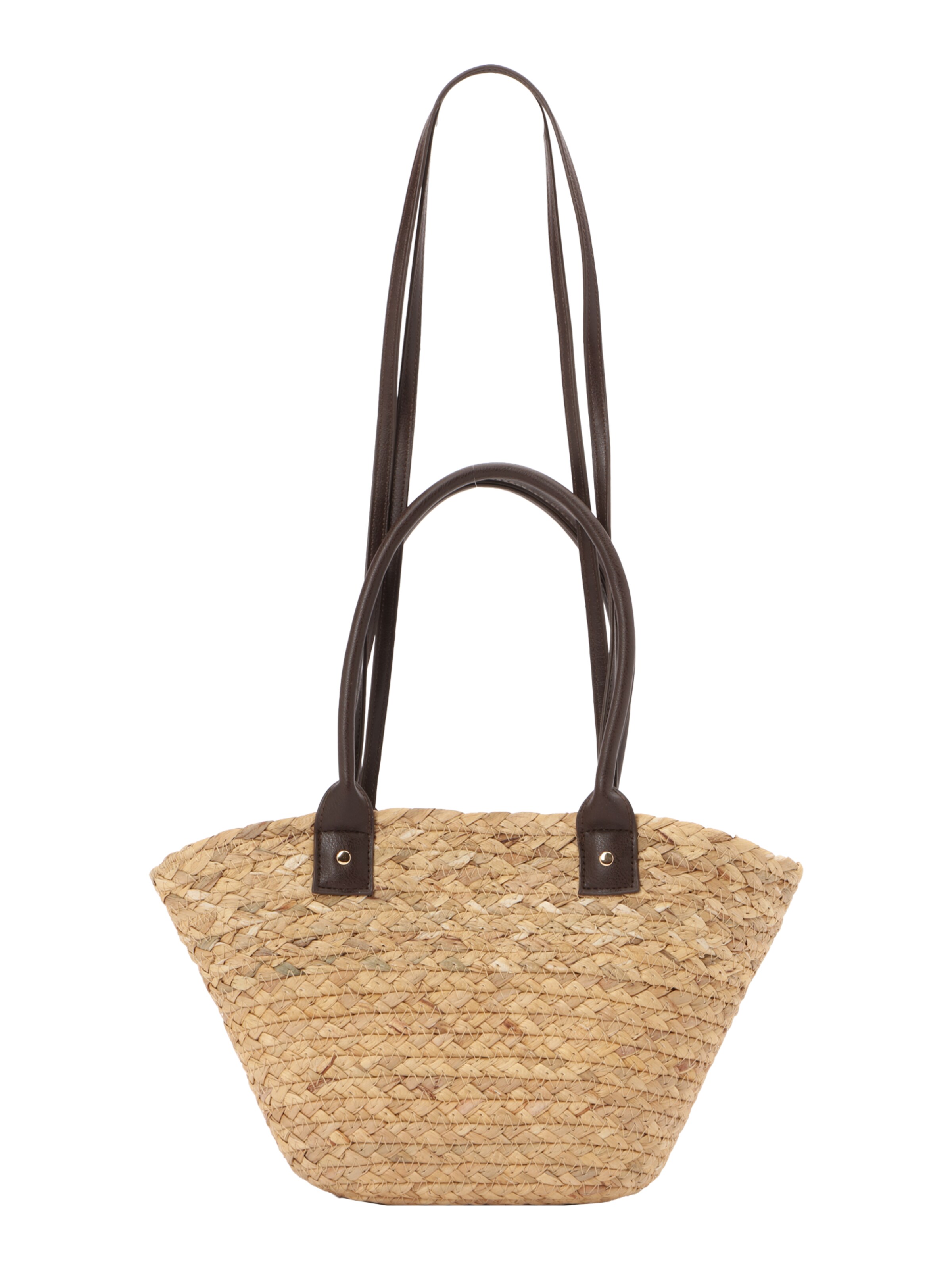 CITA MAASS - Shopper 'STRAW BAG' en beige