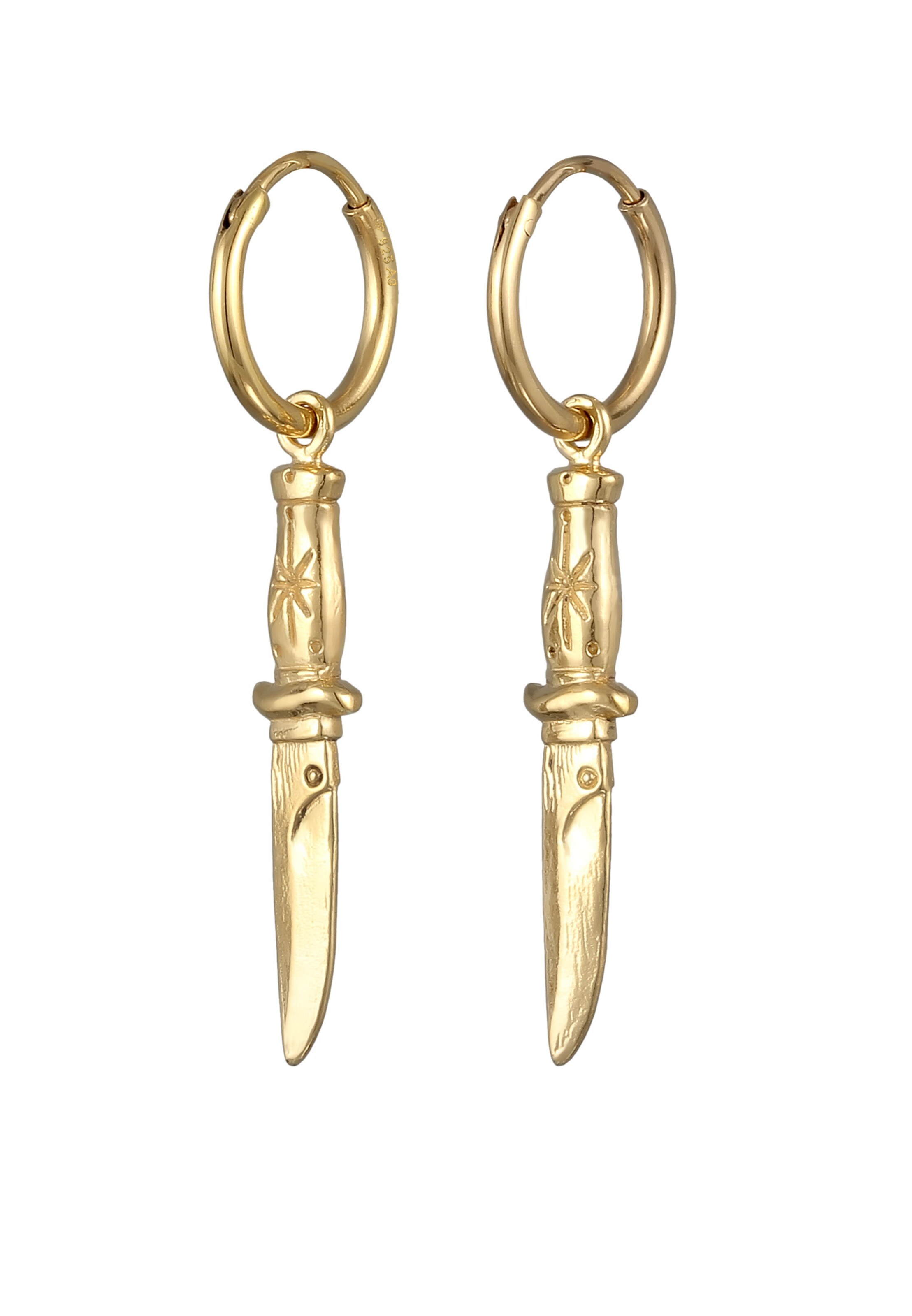Haze&Glory Earring 'Schwert' in Gold: front
