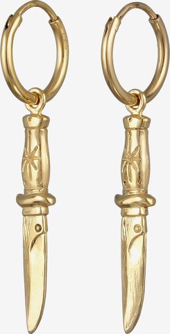 Haze&Glory Earrings 'Schwert' in Gold: front