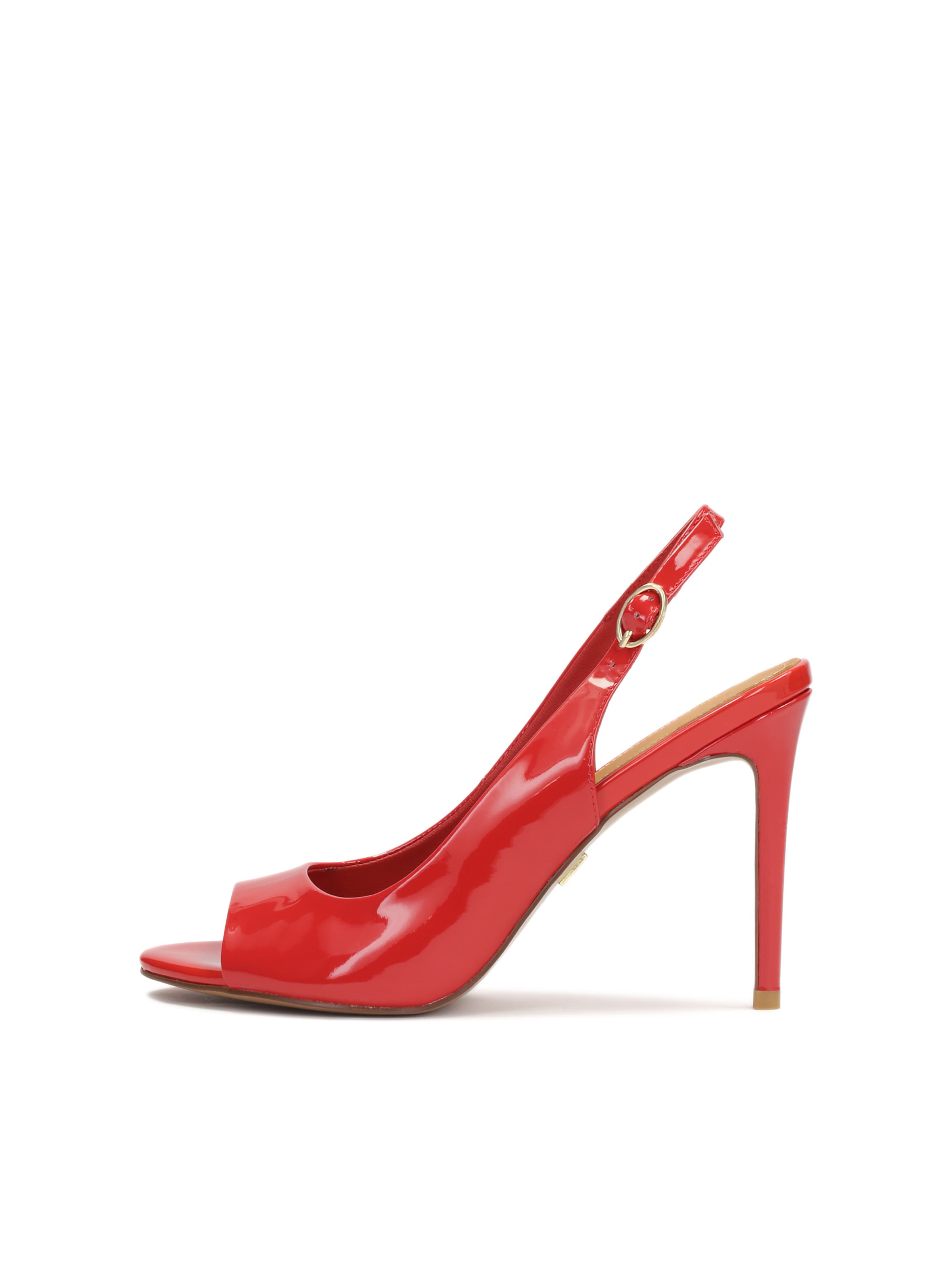 Kazar - Zapatos con plataforma en rojo: frente