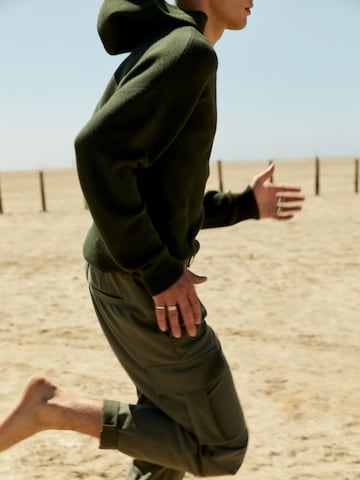 Guido Maria Kretschmer MenSweater majica 'Domenic jumper' - zelena boja